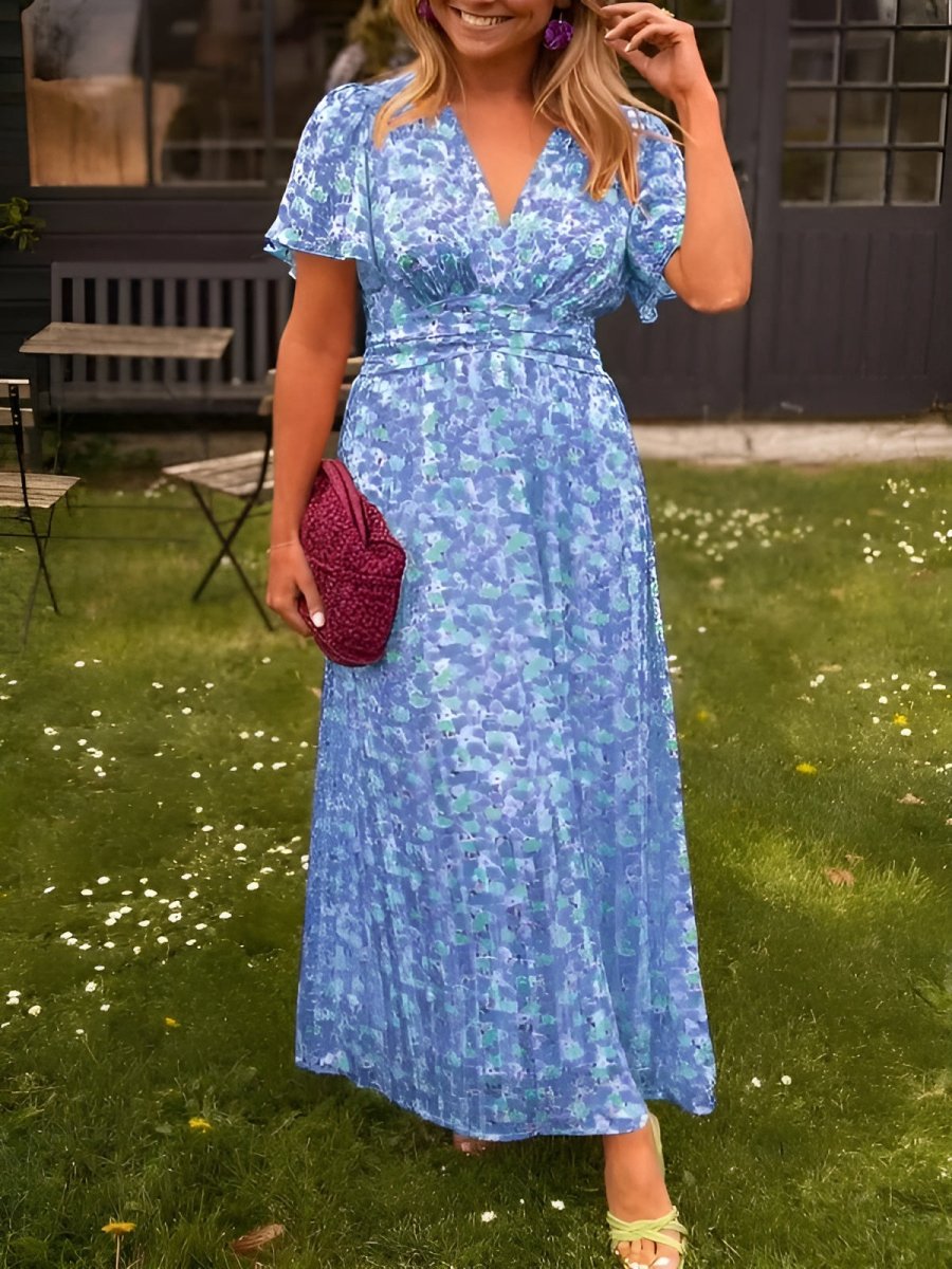 Marle - Elegant Floral Dress