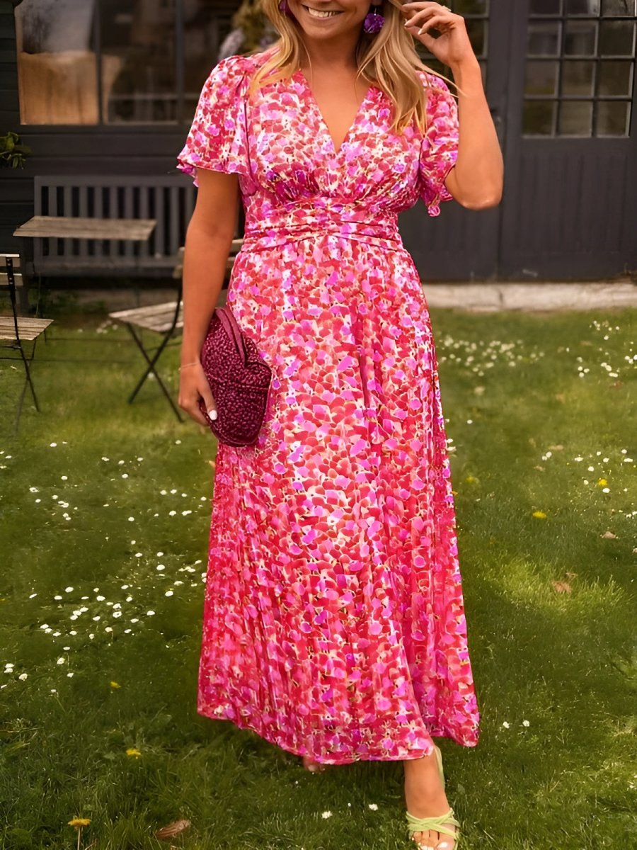 Marle - Elegant Floral Dress