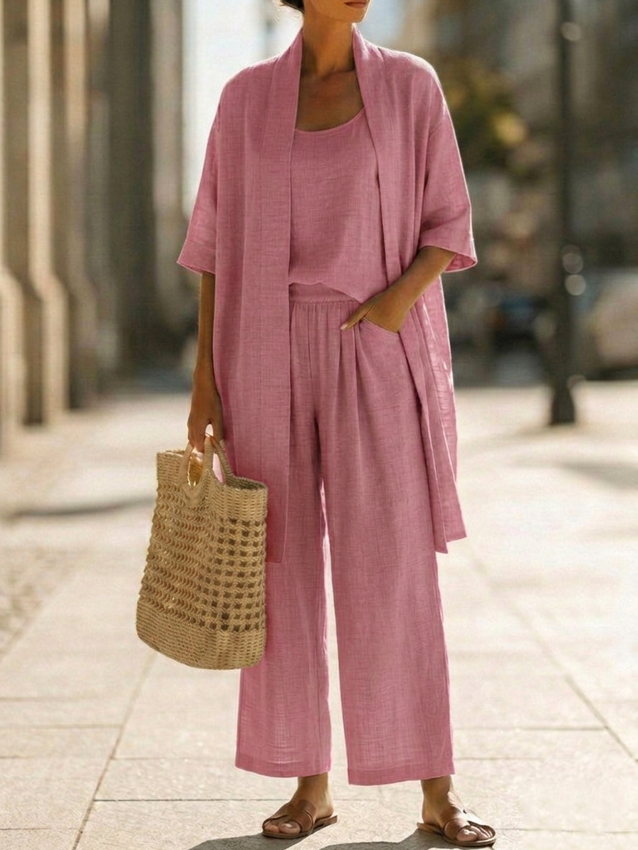 Isa - Effortlessly Elegant Three-Piece Set