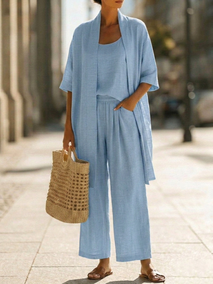 Isa - Effortlessly Elegant Three-Piece Set