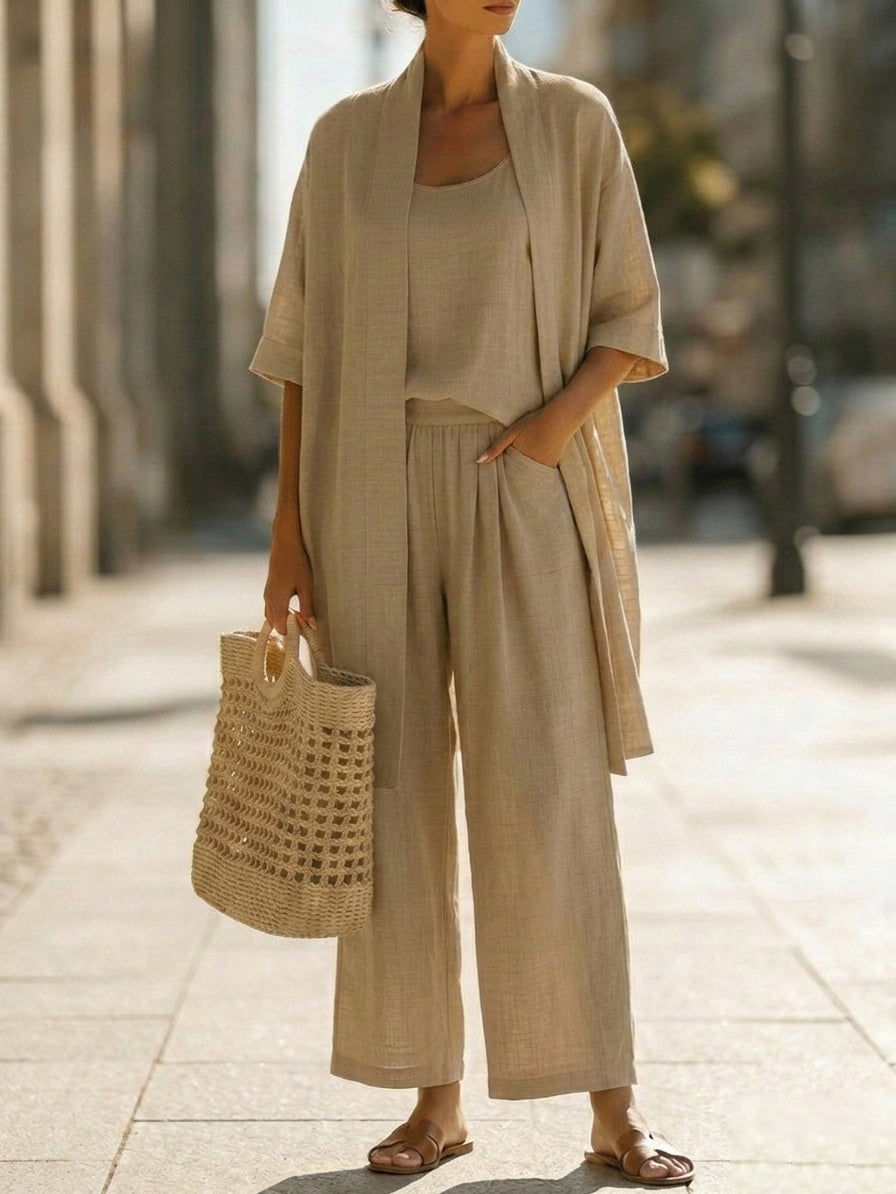 Isa - Effortlessly Elegant Three-Piece Set