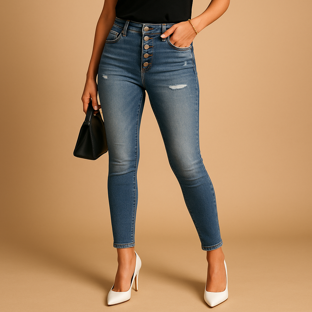 Women's Mila Slim Fit Ripped Jeans