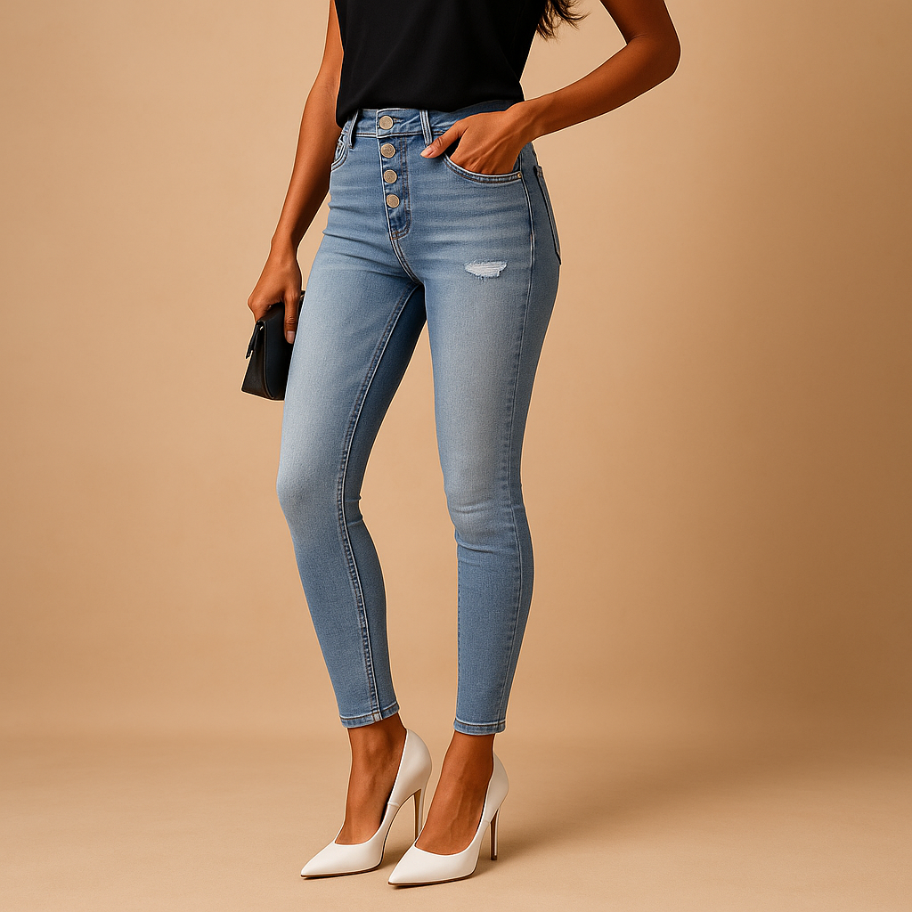 Women's Mila Slim Fit Ripped Jeans
