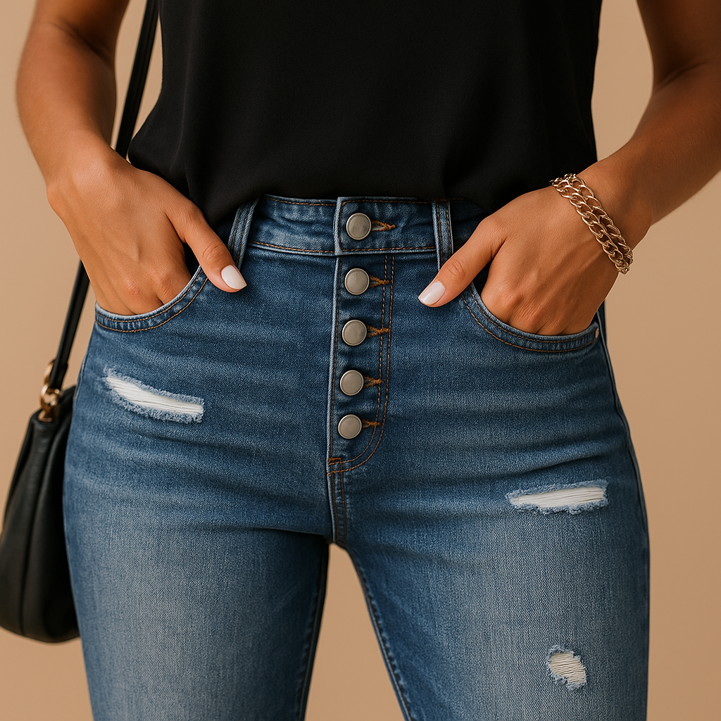 Women's Mila Slim Fit Ripped Jeans