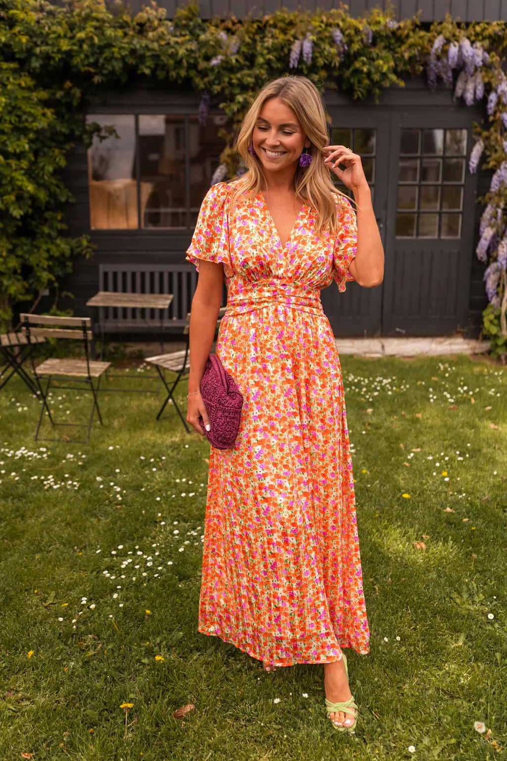 Marle - Elegant Floral Dress