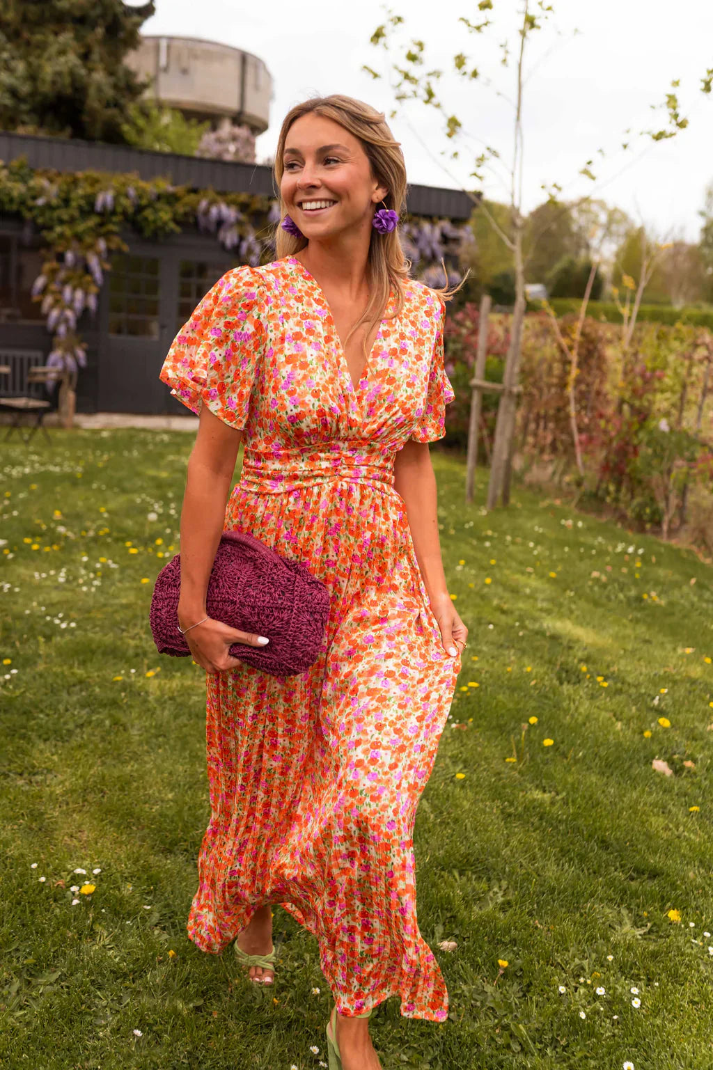 Marle - Elegant Floral Dress