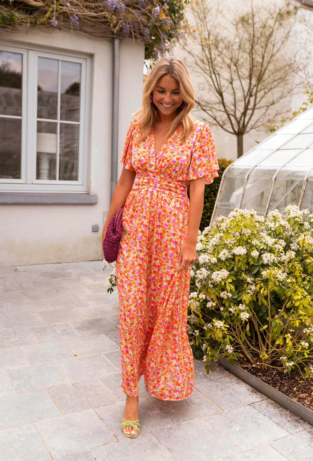 Marle - Elegant Floral Dress
