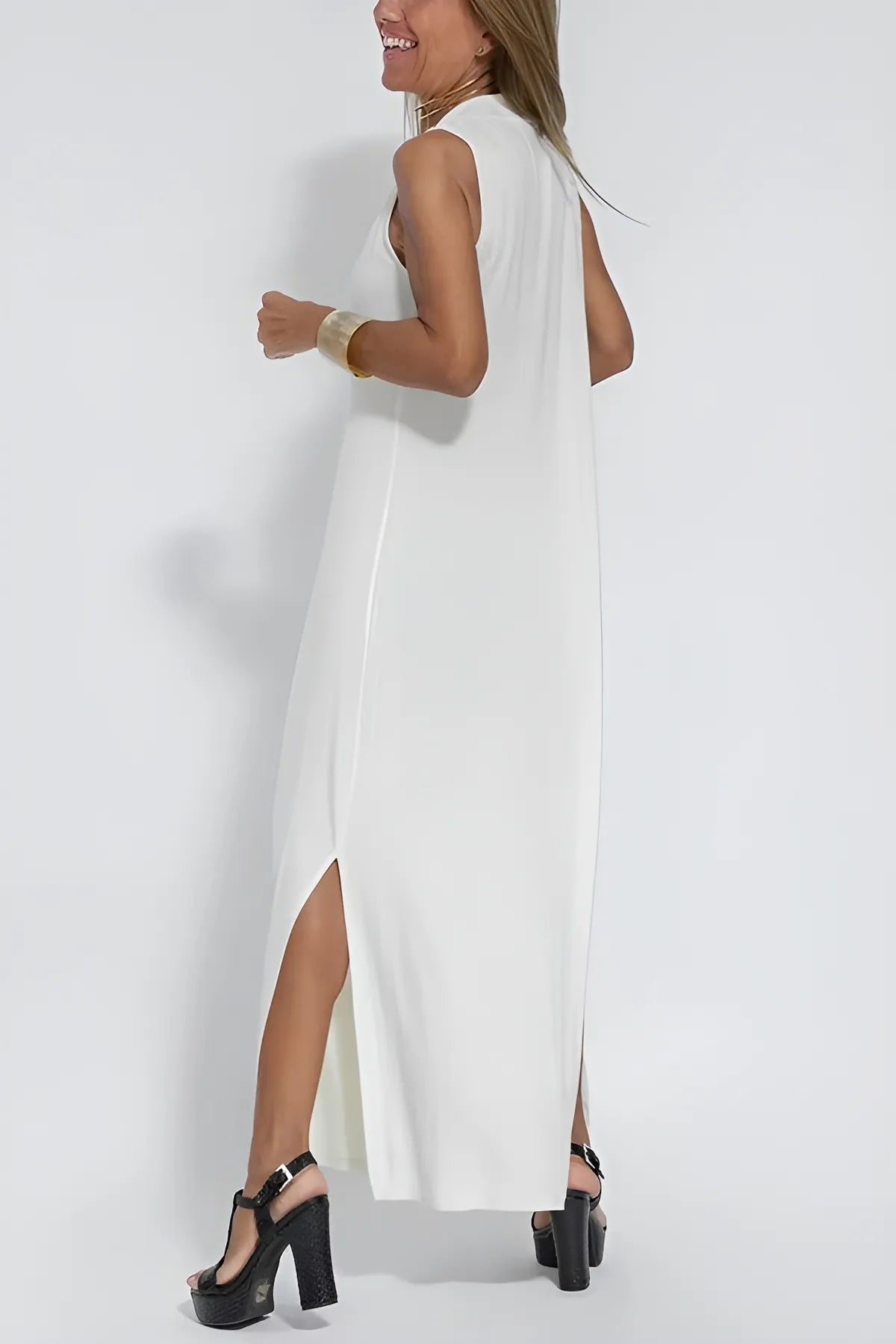 Susanne |  Stylish Comfortable Maxi Dress + Free Cardigan