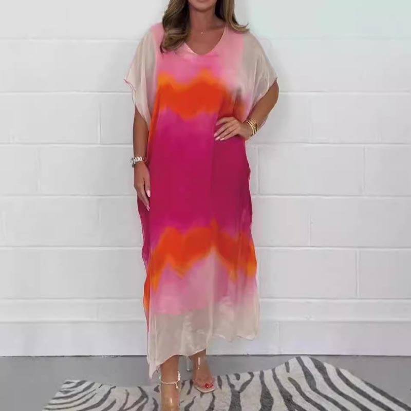 Jessica | Casual Comfortable Midi Dress – Airy, Flowy & Effortlessly Chic