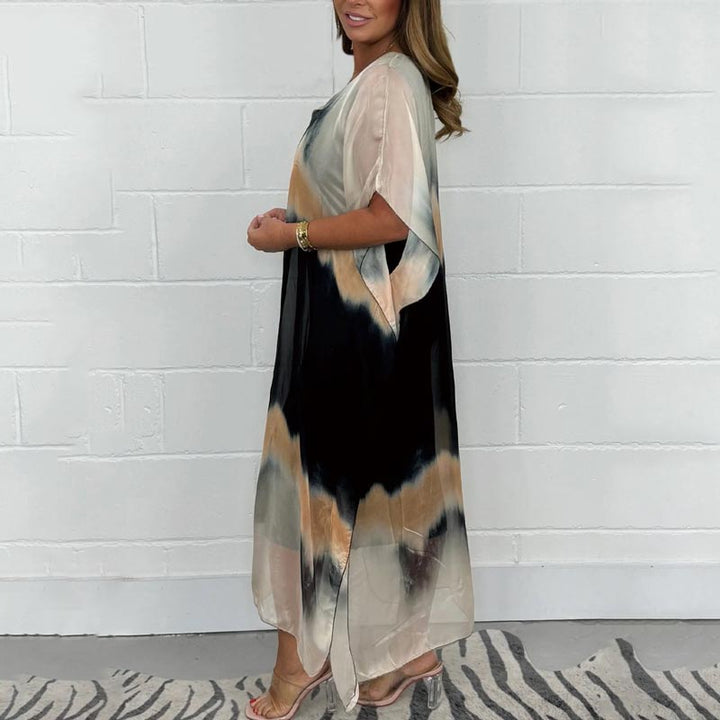 Jessica | Casual Comfortable Midi Dress – Airy, Flowy &amp; Effortlessly Chic