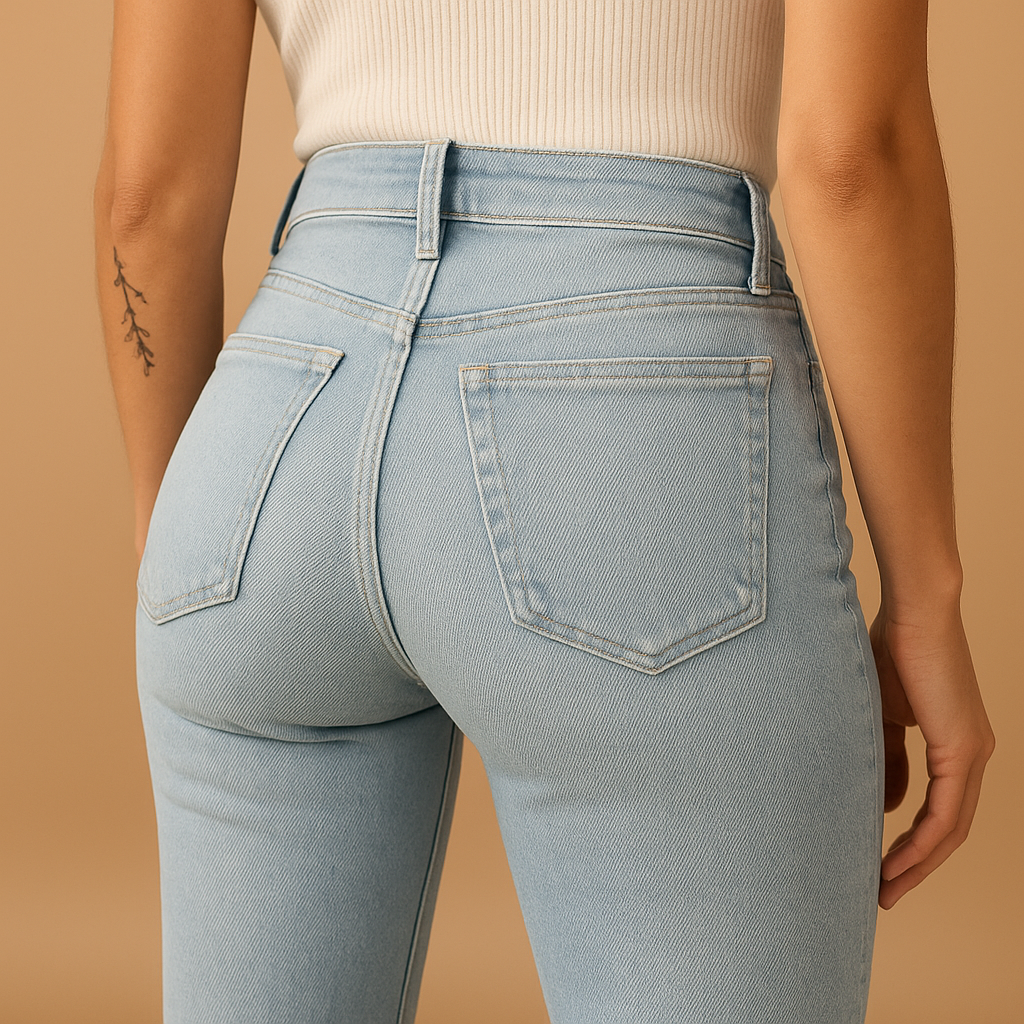 Yasmine Women's High-Waisted Flared Jeans