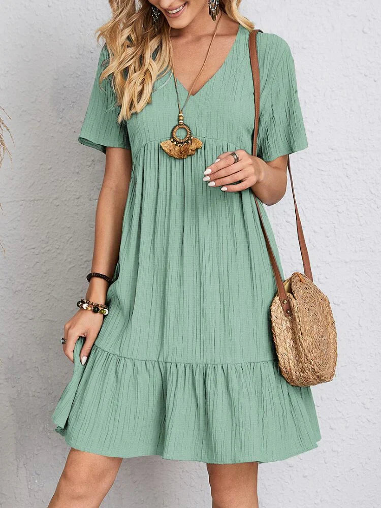 Emily – Elegant Tummy-Covering Dress