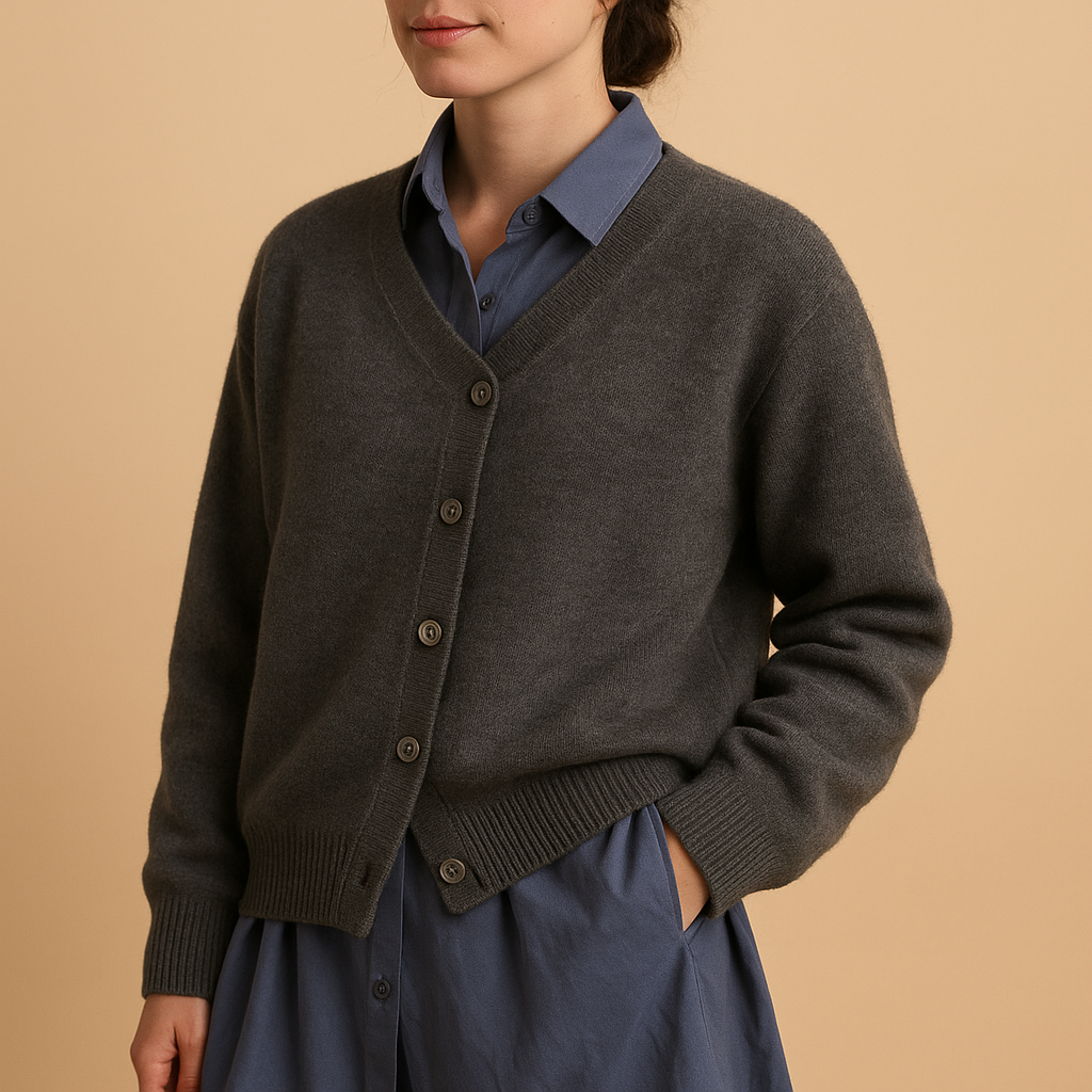 Cozy Wool-Look Knitted Sweater for Women | Yara